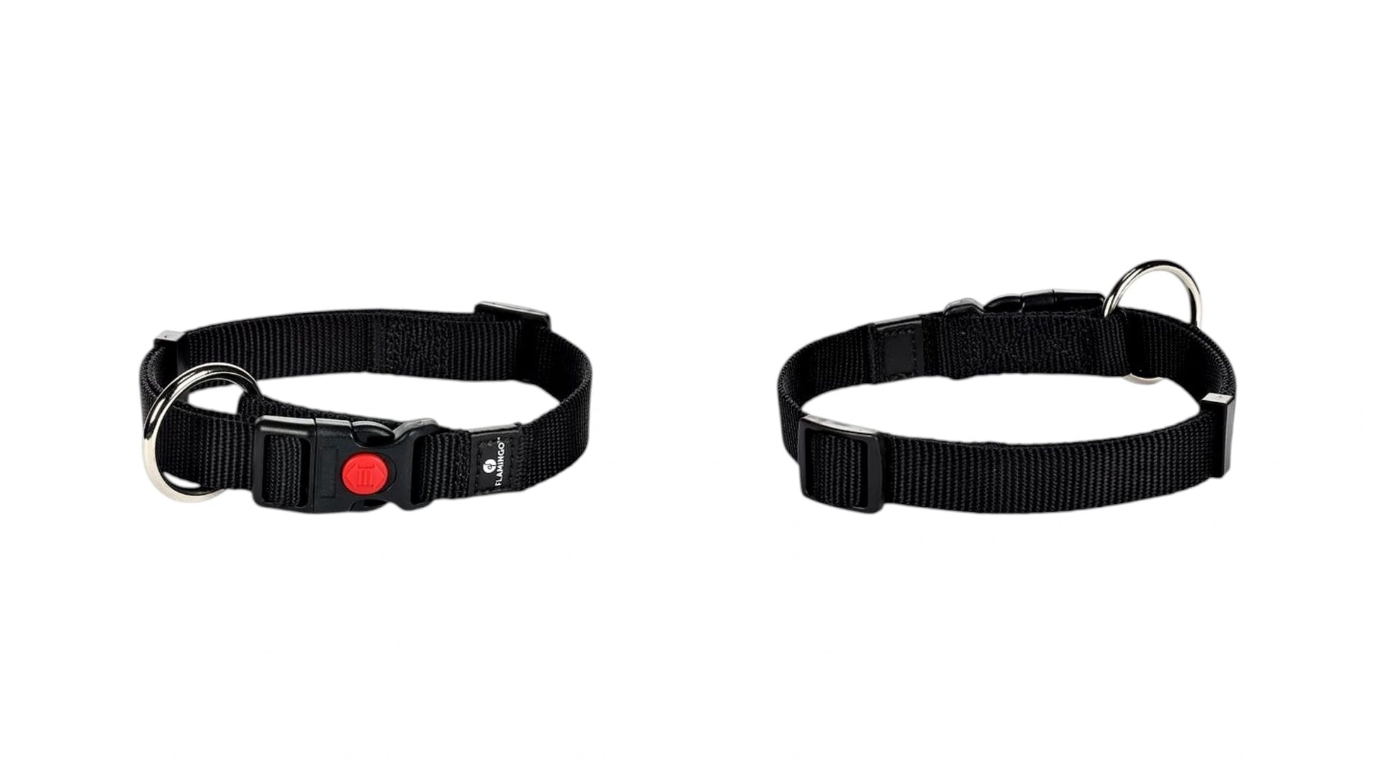 Dog Collar Ziggi Black - 45-65cmx25mm - Code 5363654