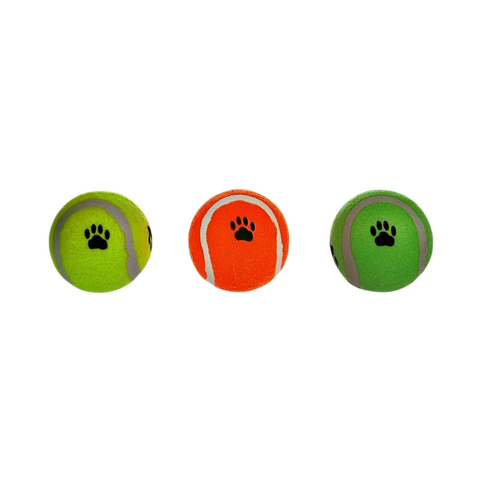 Dog Toy Smash Tennis ball Mix x 3pcs