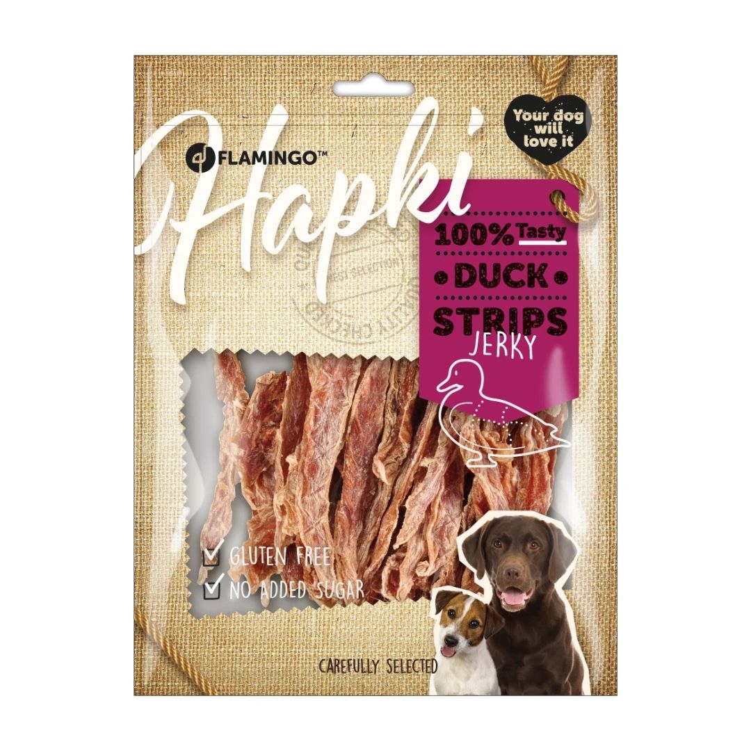Duck Jerky Snack Treat for Medium/Large Dogs (400g)