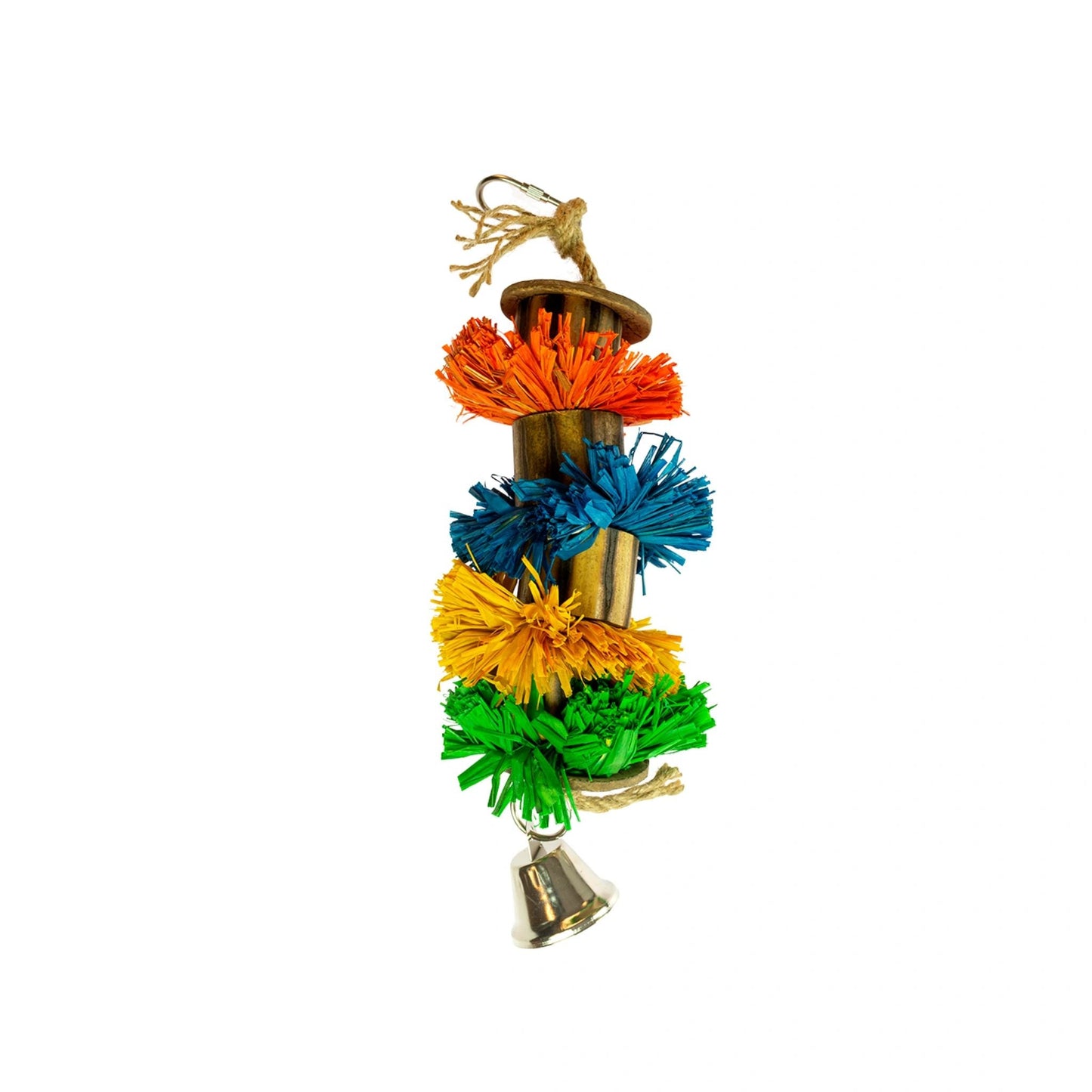 Duvo Rafia Bird Toy Large Parrot Chew Toy