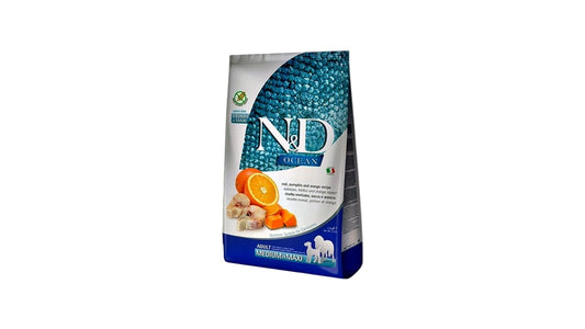 N&D Adult Dog Food Medium/Maxi Salmon, Cod & Cantaloupe 2.5kg
