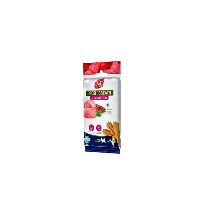 N&D Dog Treat Quinoa Dental Fresh Breath Adult Mini 60g