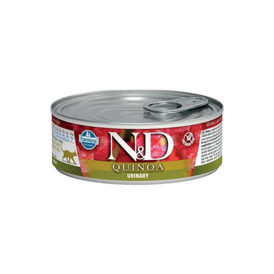 N&D Natural & Delicious Quinoa Wet Food for Urinary Adult Cats 80g