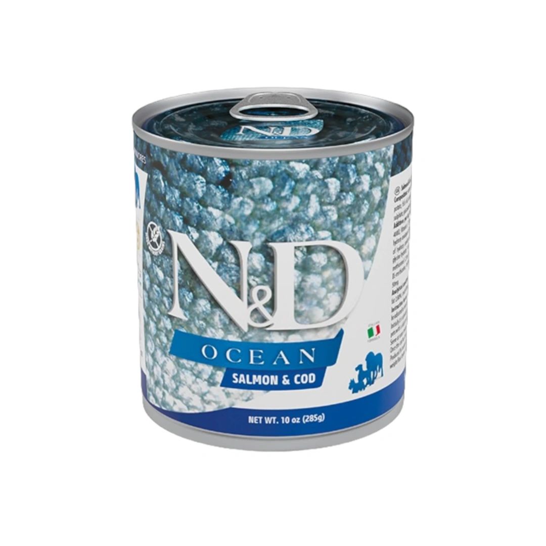 N&D Ocean Adult Dog Wet Food - Salmon and Cod 285g