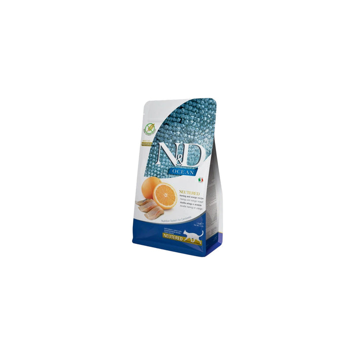N&D Ocean Neutered Cat Food Herring & Orange 1.5kg