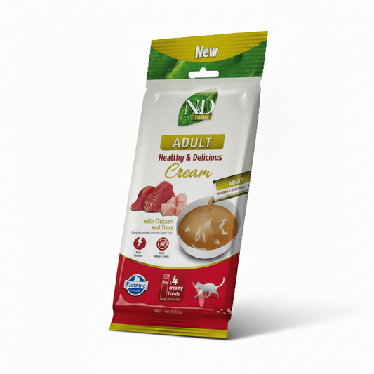 Farmina N&D Prime Cat Chicken & Tuna Cream 60g
