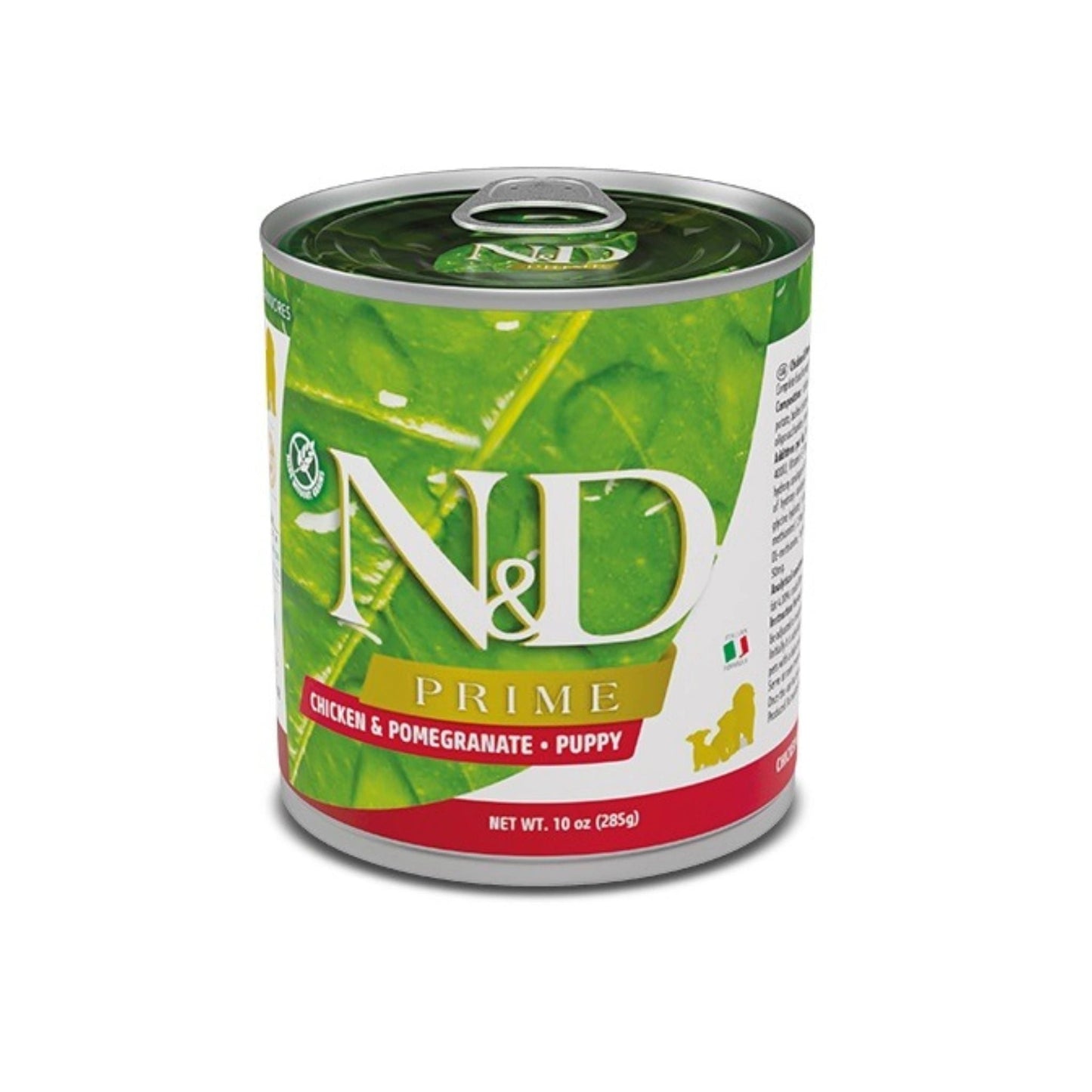 N&D Prime Grain-Free Wet Puppy Food – Chicken & Pomegranate 285g