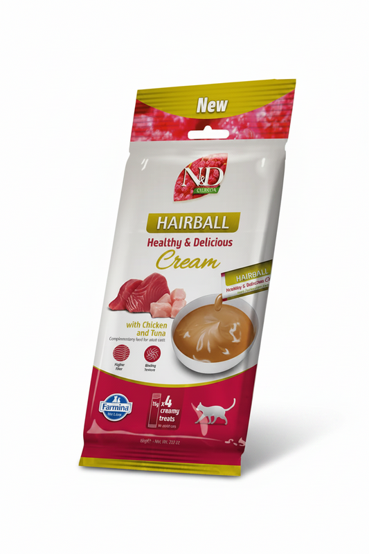Farmina N&D Quinoa Cat Hairball Cream 60g