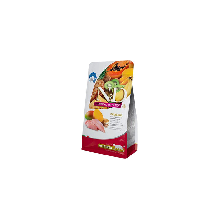 N&D Tropical Neutered Cat Food Chicken 1.5kg