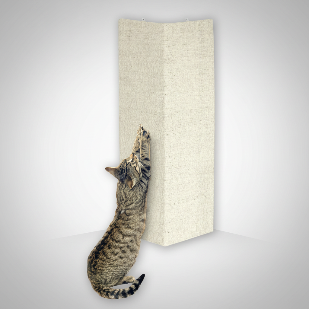 sisal cat scratching corner