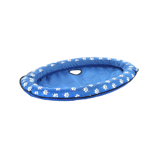 Fresk Flosi Floating Dog Air Bed With Pump 100x65x13cm