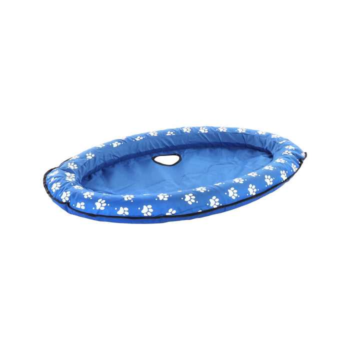 Fresk Flosi Floating Dog Air Bed With Pump 100x65x13cm