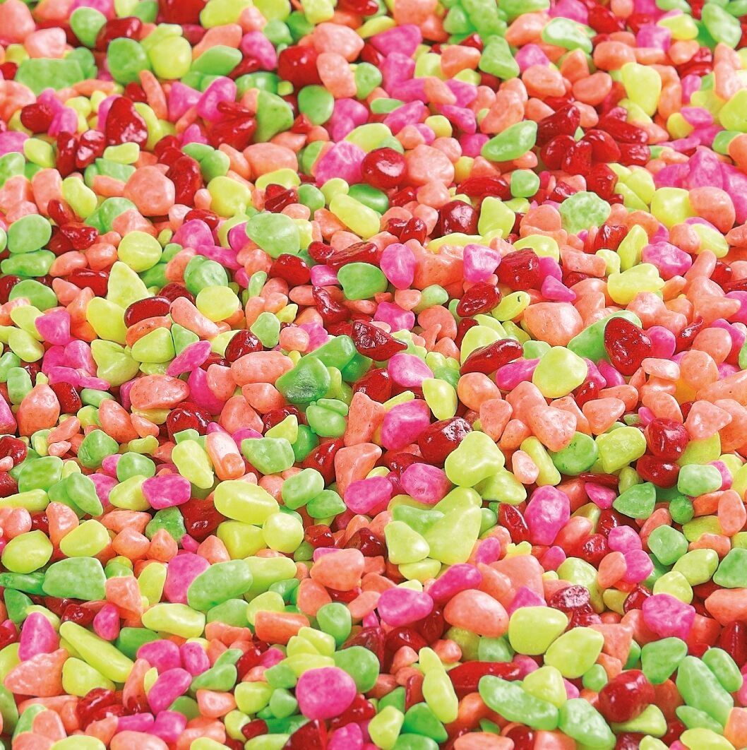 Gruzo Neon Rainbow Mix Aquarium Gravel (1kg)