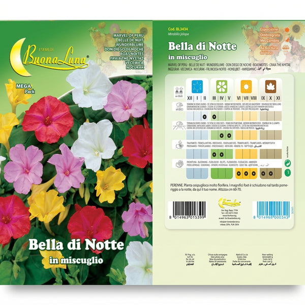 Hortus Four O’Clock Mixed Flower Seeds – Bella di Notte product image
