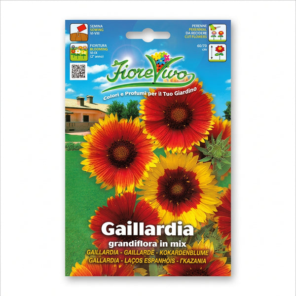 Hortus Gaillardia Grandiflora Mix Seeds – Blanket Flower product image