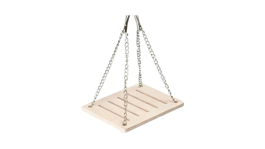 Hanging Wooden Platform Toy for Hamsters & Small Rodents‚1 Piece