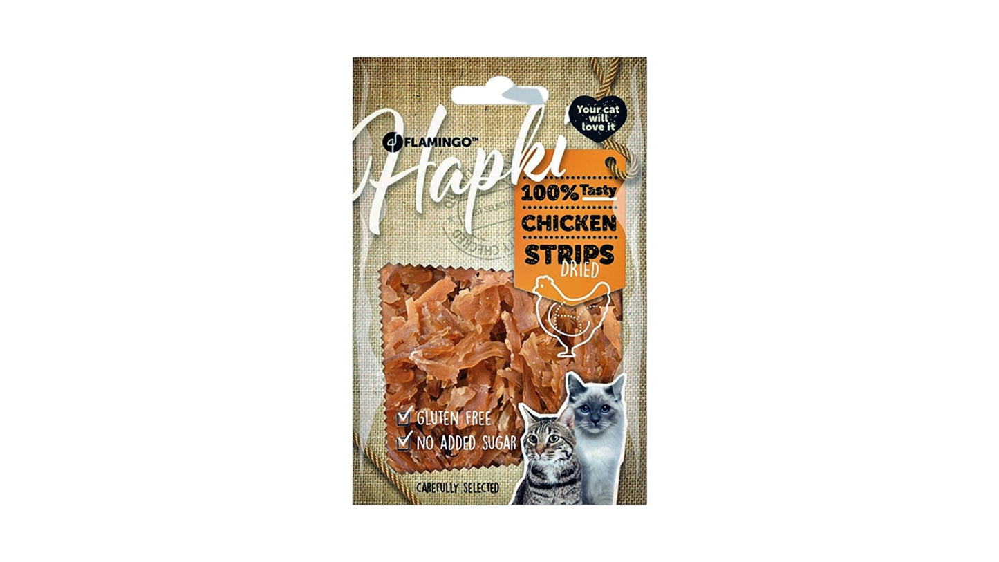 Hapki Chicken Strips Cat Treat 50G