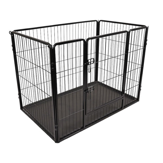 Kazan Dog Playpen Black M 109X72X72Cm