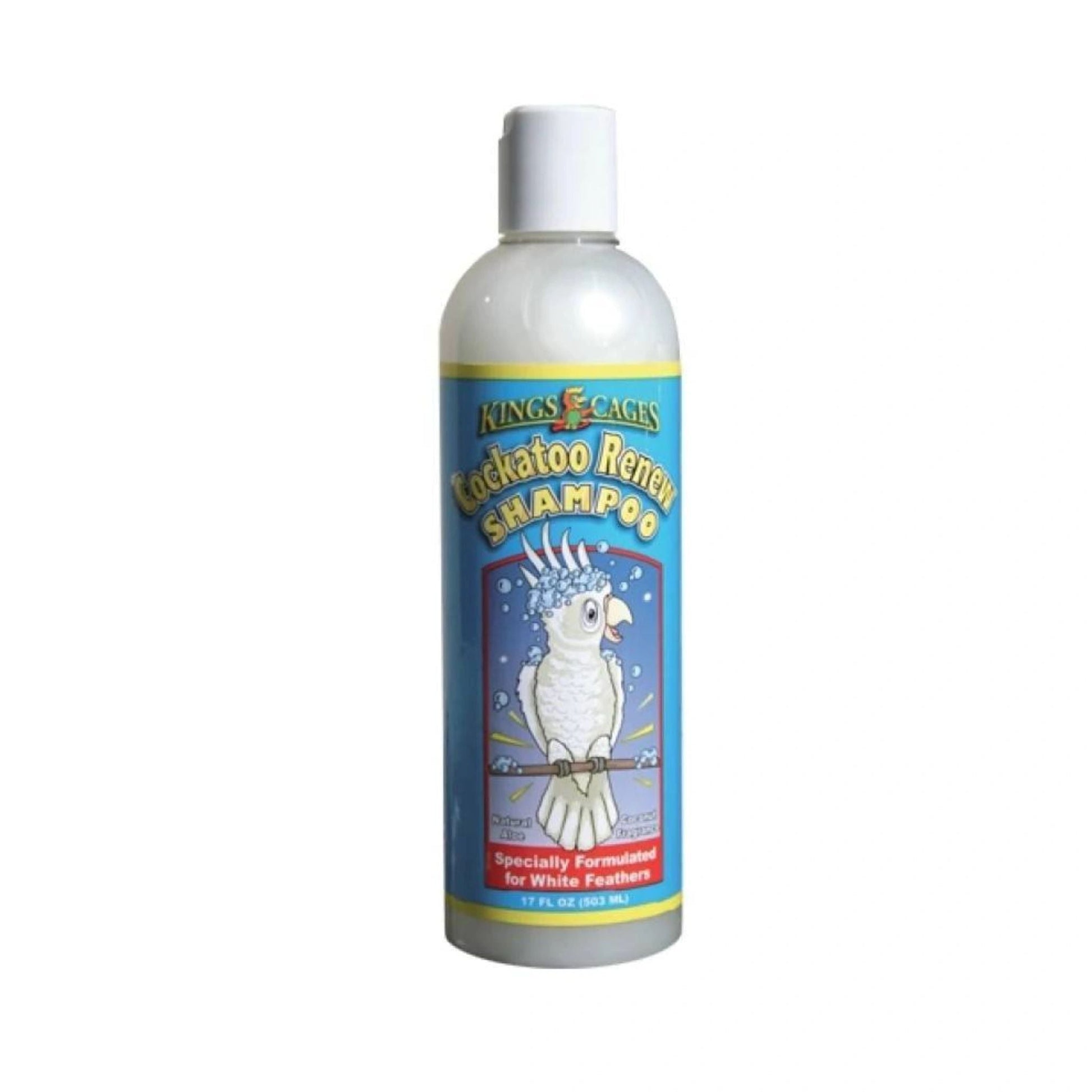 Kings Cages Cockatoo Renew Shampoo Brightens and Whitens - 503ml