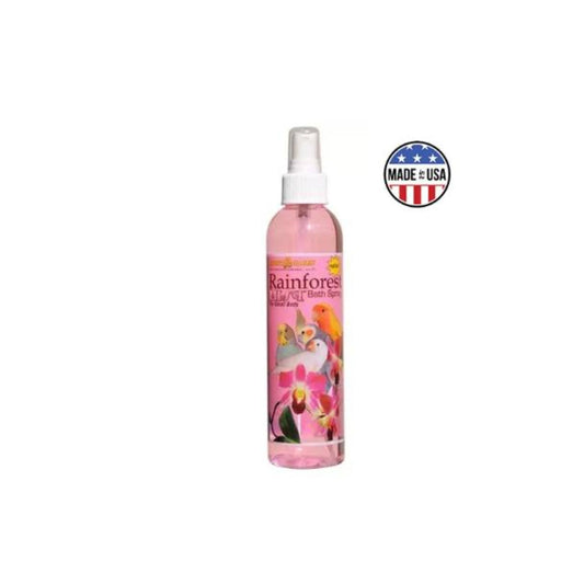 Kings Cages Rainforest Mist Bath Spray for Small Birds - 240ml