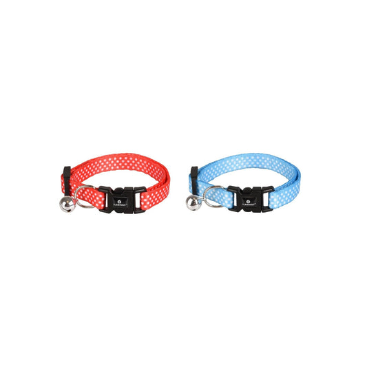 Kitten Collar With Bell Aiwa 15-25cm 10mm Assortment 1pc