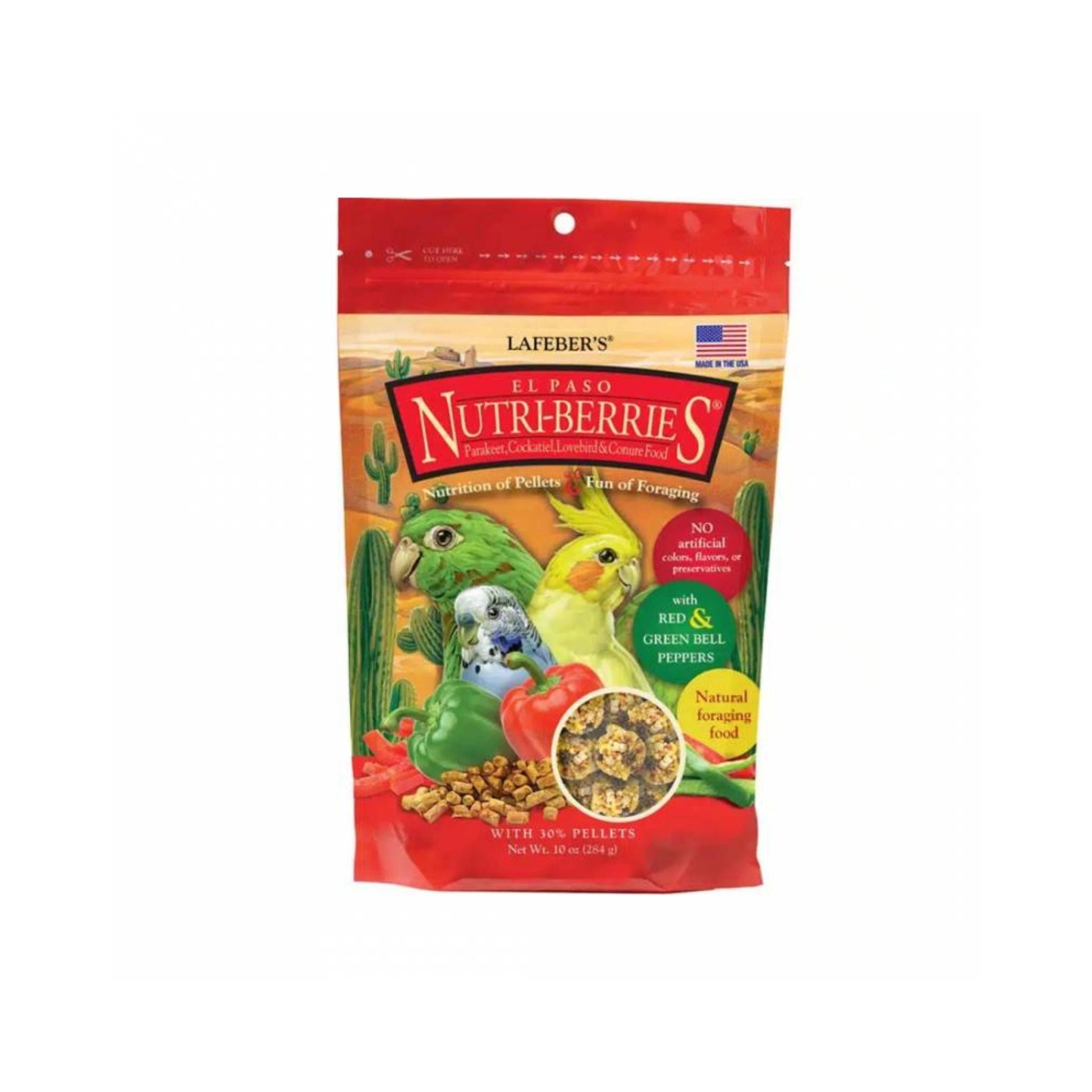 Lafeber Nutri-Berries El Paso - Big Parakeets 284 g