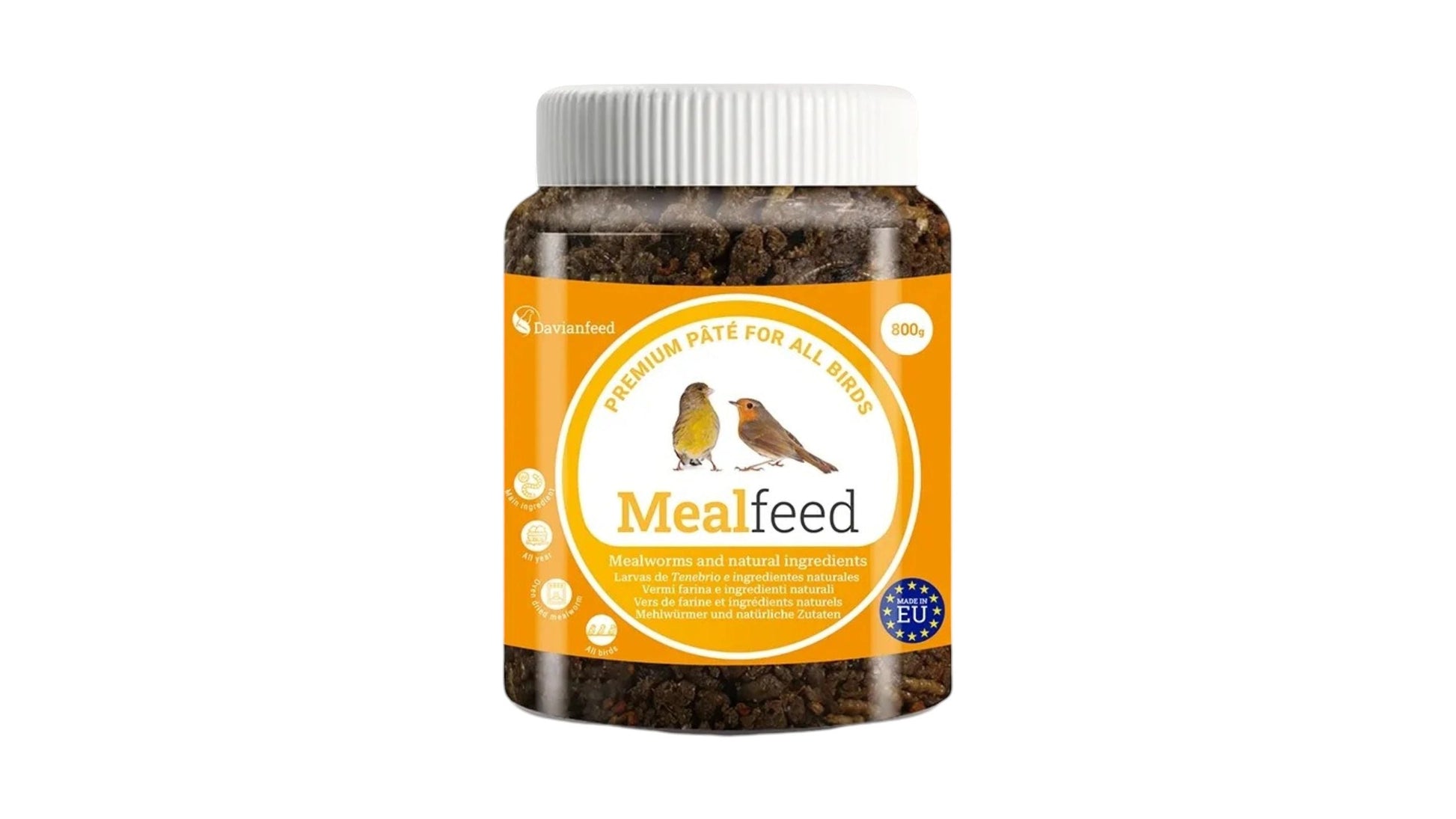 Mealfeed (insect pate) Premium Pâté, 800g
