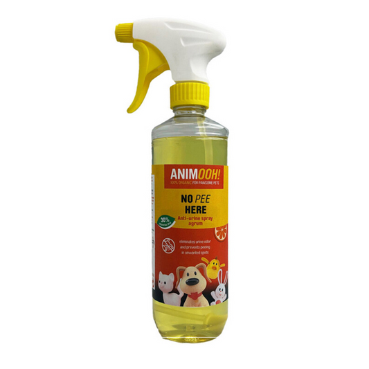 NO PEE HERE Lemon - Natural Dog & Cat Urine Odour Eliminator & Repellent (500ml)