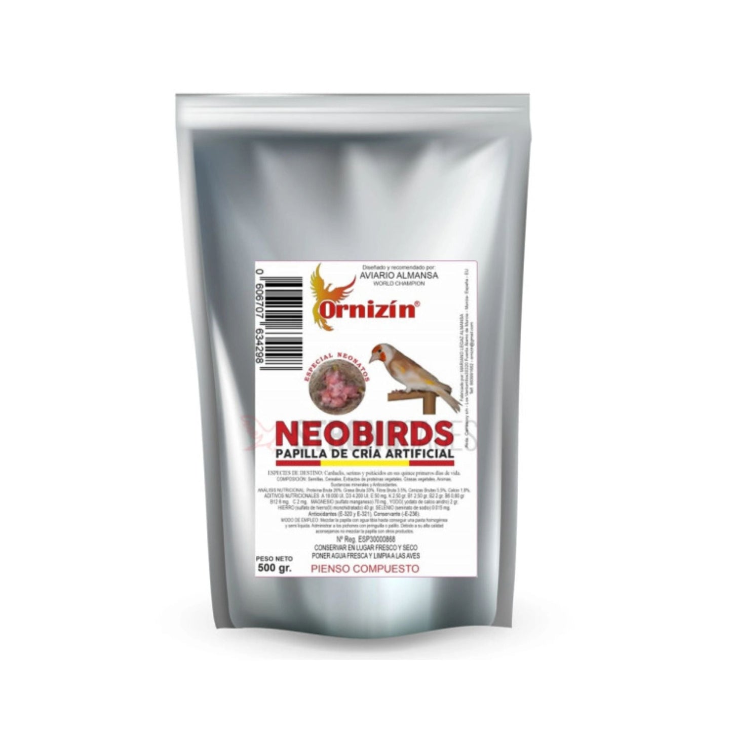 ORNIZIN NEOBIRDS Canary Hand feeding Food 500g