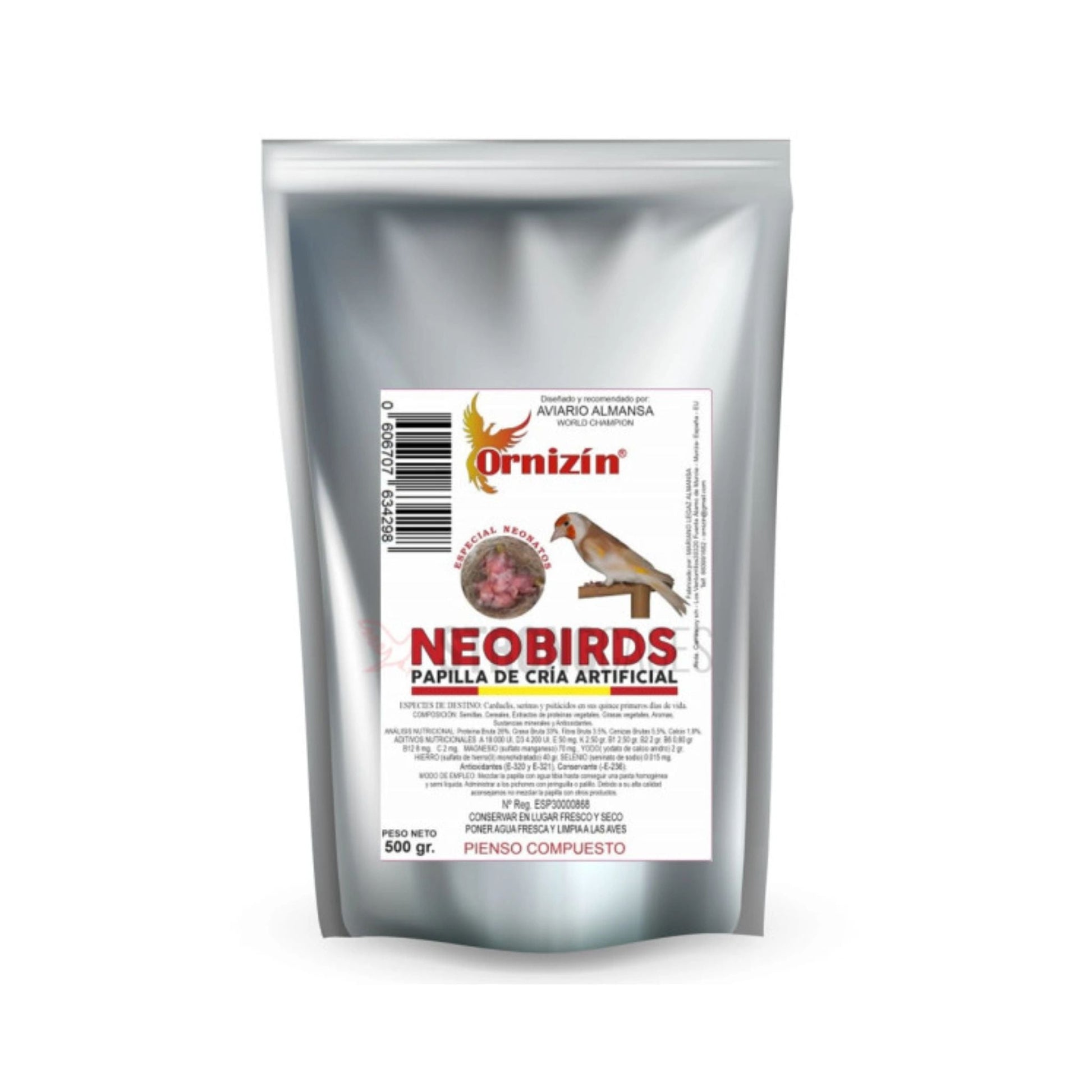 ORNIZIN NEOBIRDS Canary Hand feeding Food 500g