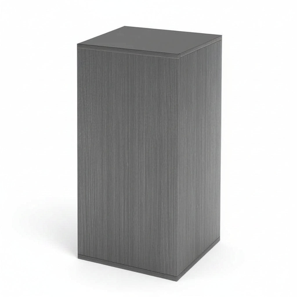 An askoll 80 OPera aquarium stand in steel finsih