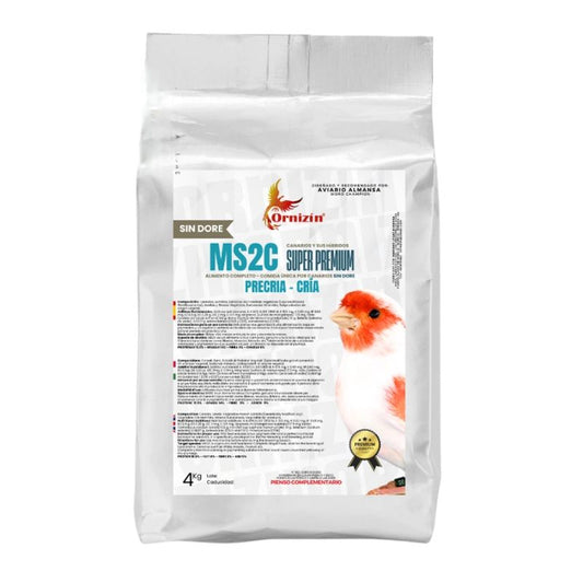 Ornizin MS2C SinDorè Complete Single Food for Canaries Preparation and Breeding 4kg