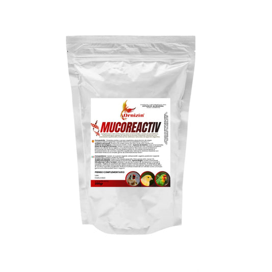 Ornizin Mucoreactiv Intestinal Health Postbiotics For Ornamental Birds 200g