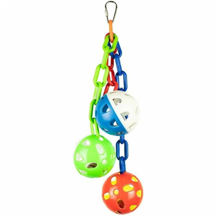 PETLALA CHAIN BALLS PARAKEET & PARROT TOY