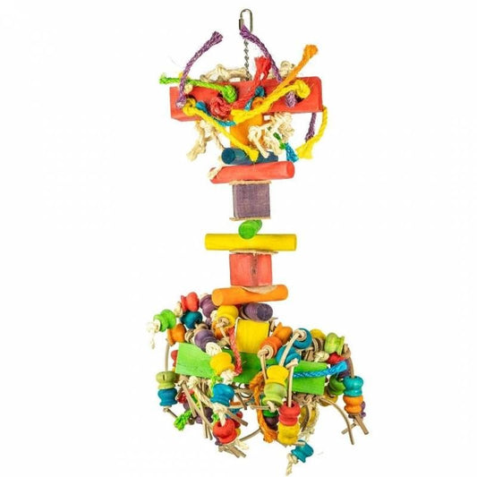 PETLALA GIANT SQUID LARGE PARROT TOY