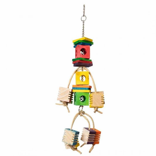 PETLALA GROOVY FORAGER SMALL TO MEDIUM PARROT BIRD TOY