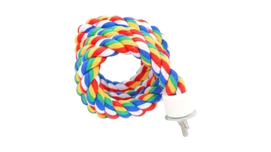 Parrot Twisting Climbing Rope, 40cm Bird - Parrot Toy