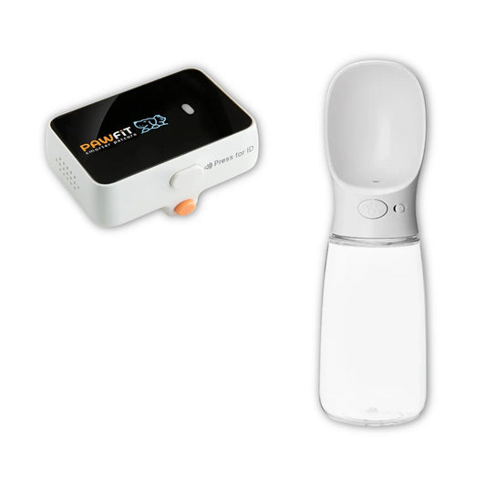 Pawfit 3 Basic Eco Bundle | GPS Dog Tracker & Water Bottle