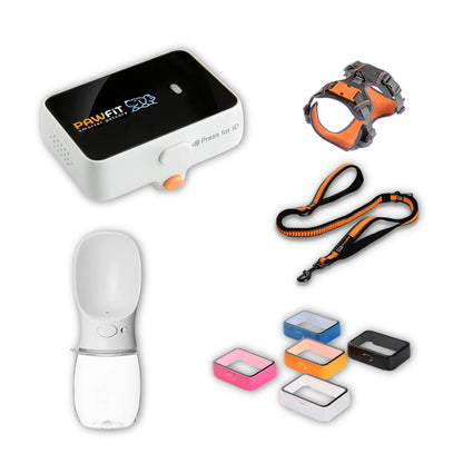 Pawfit 3 Dog Large Kit | Premium Heavy Duty Dog Tracker Bundle