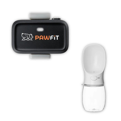 Pawfit Lite Dog Kit | Ultra-Light GPS Tracker & Bottle Bundle