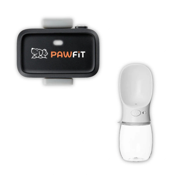 Pawfit Lite Dog Kit | Ultra-Light GPS Tracker & Bottle Bundle