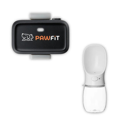 Pawfit Lite Dog Kit | Ultra-Light GPS Tracker & Bottle Bundle