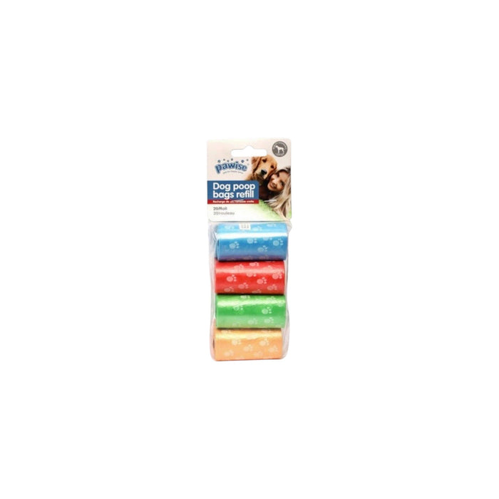 Pawise Dog Poop Bag Refills 20 Sheets x8