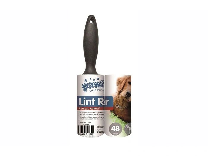 Pet Hair Lint Roller (48 Sheets) with Replacement Roll