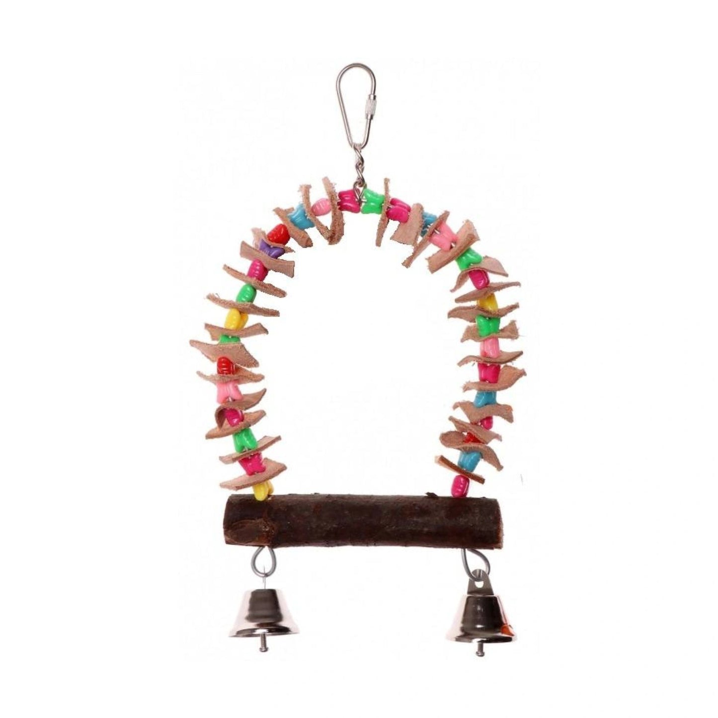 Petlala Butterfly Bird Swing 30cm | Colorful Hanging Cage Toy for Parakeets & Small Parrots