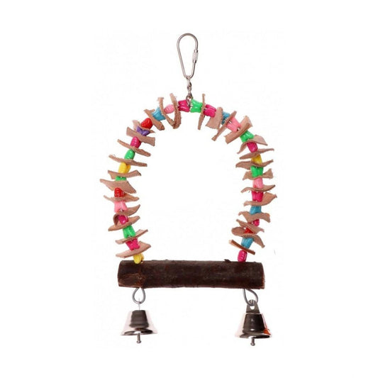 Petlala Butterfly Bird Swing 30cm | Colorful Hanging Cage Toy for Parakeets & Small Parrots