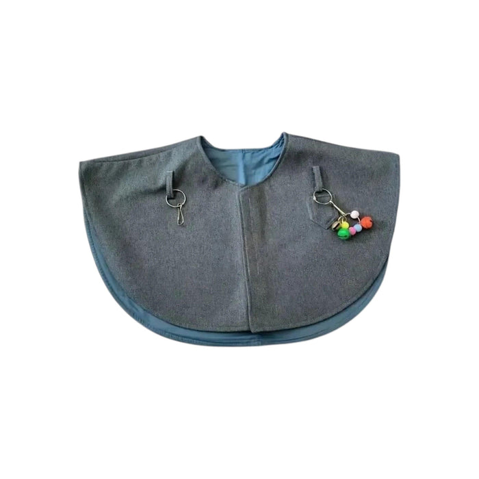 Premium Parrot Training Shoulder Pad (Medium & Large, Purple, Blue, Yellow) *