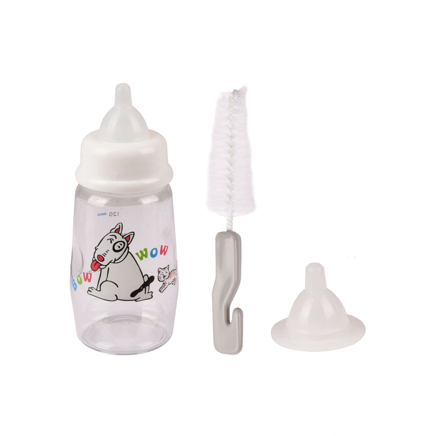 Puppy - Kitten - Small Pet Feeding bottle set Akela White 140ml