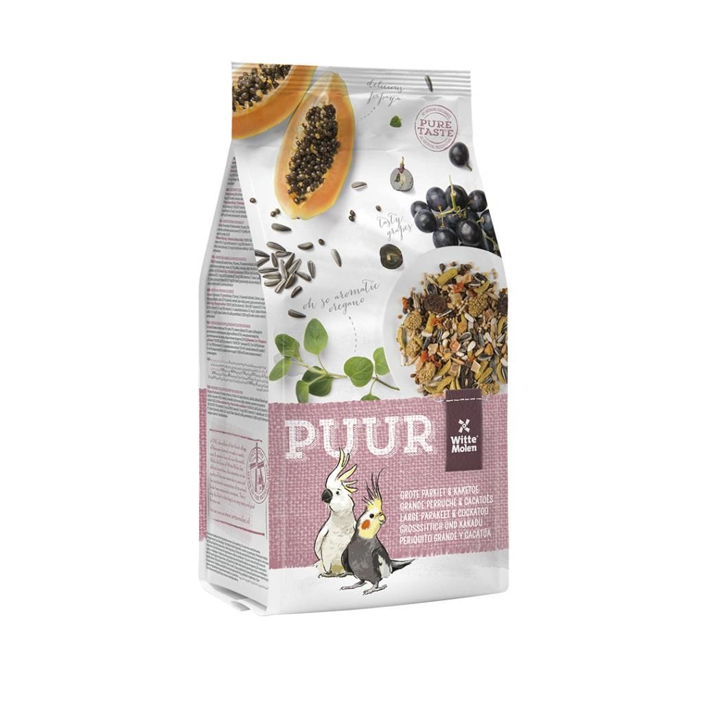 Puur Large Parakeet & Cockatoo Gourmet Seed Mix Food | 2kg