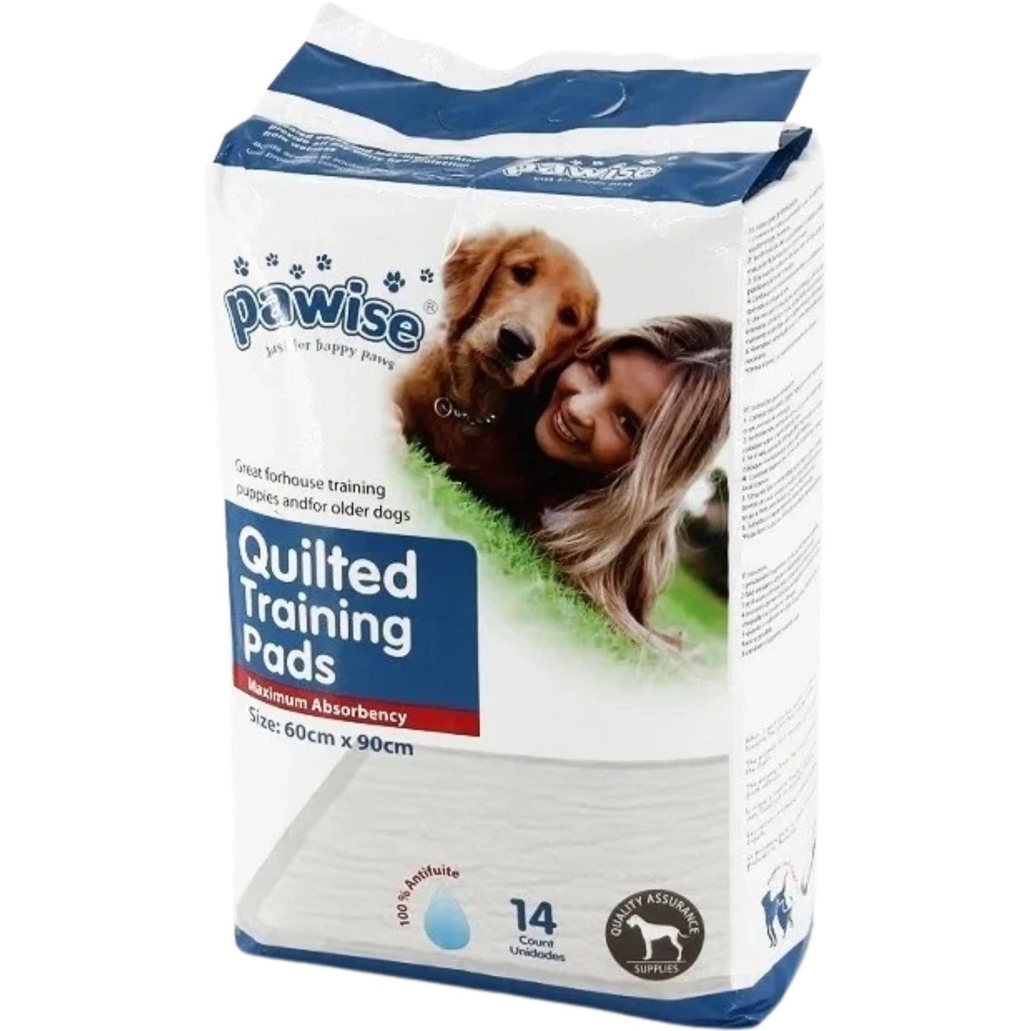 Quilted Dog Training Pads 90x60cm